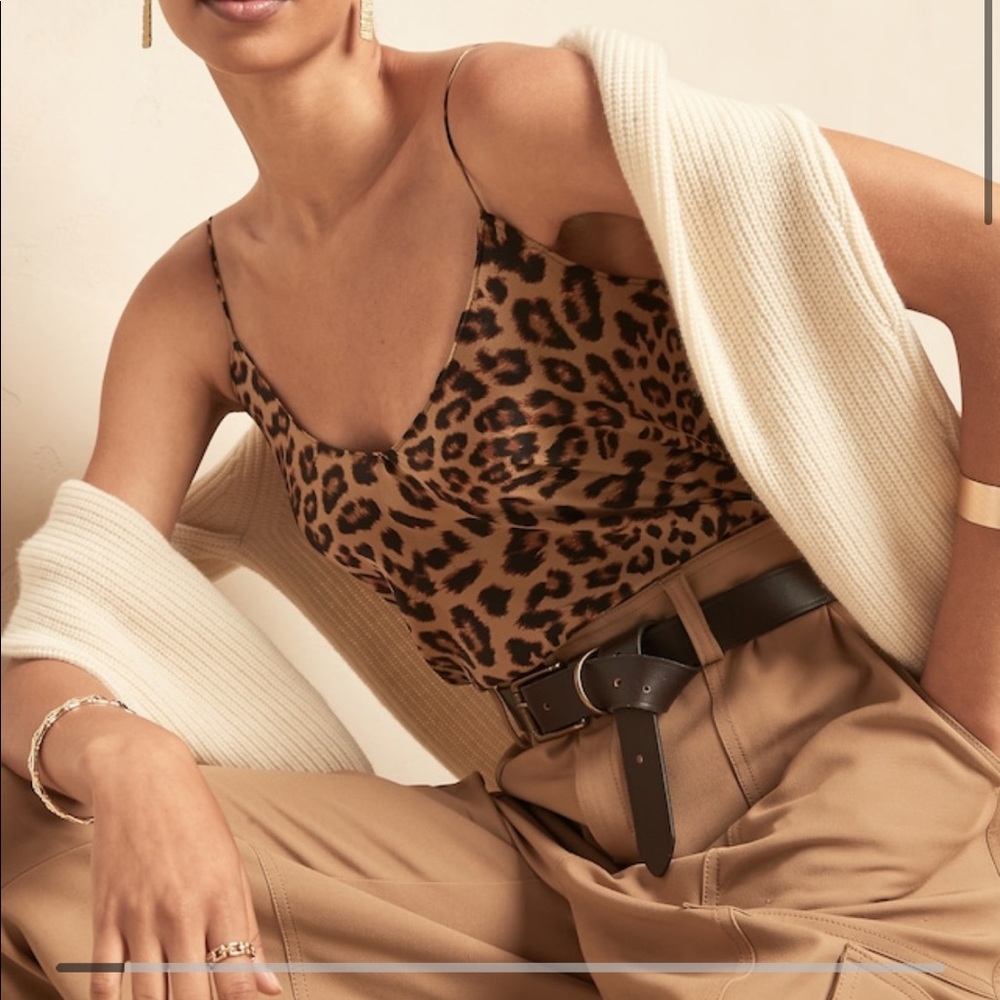 Express Animal Print Tank Top